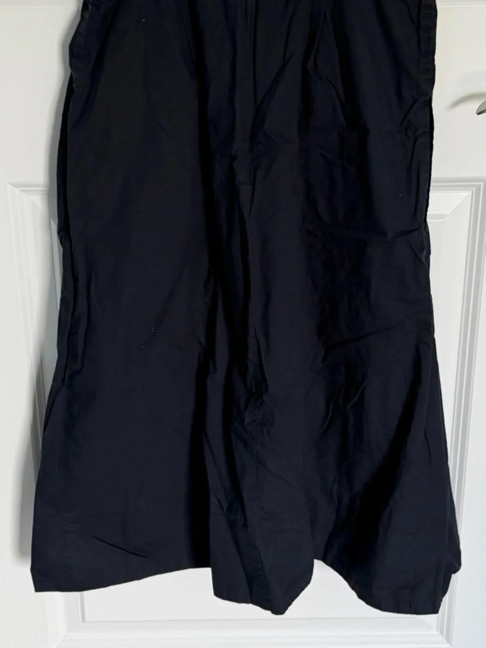 Madewell Black Midi Dress with Side Cutout - Picture 7 of 10